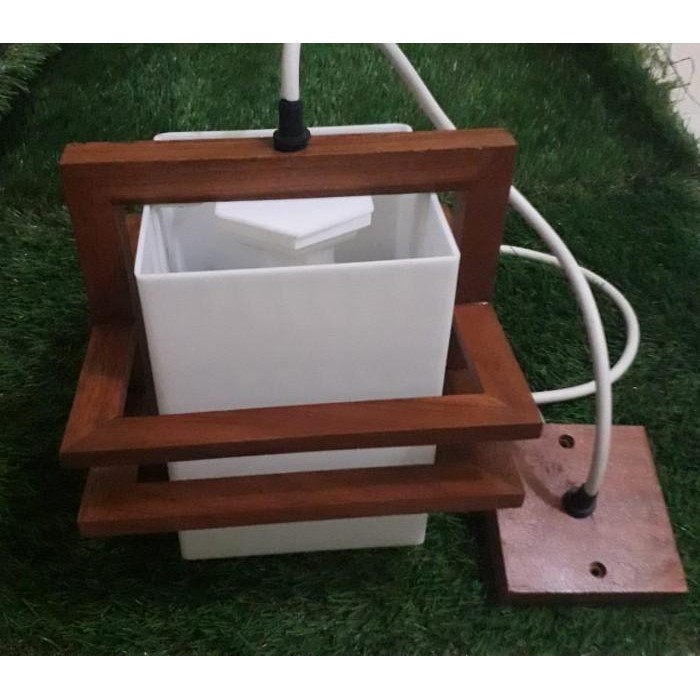 [Allthebest] Lampu Gantung Kayu minimalis Lampu Hias