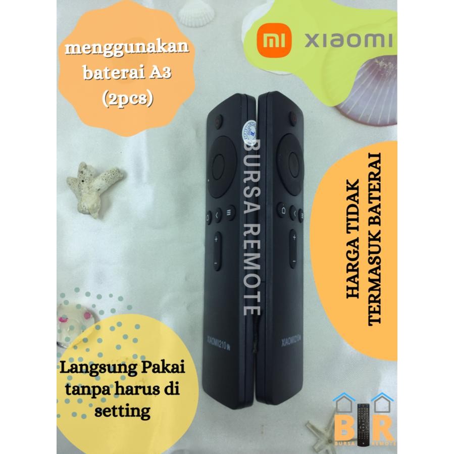 Remot / Remote Tv Mi Tv 4A Android Smart Tv Remote Pengganti Mi Tv