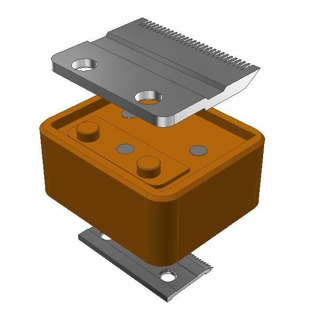 Pegangan Mata Pisau Clipper/Asahan Pisau Cukur/Model HB-04