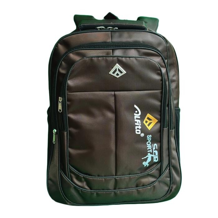 Polo Alfito Alto Tas Ransel Laptop Sekolah Premium SD,SMP,SMA Tas Backpack Unisex Pria