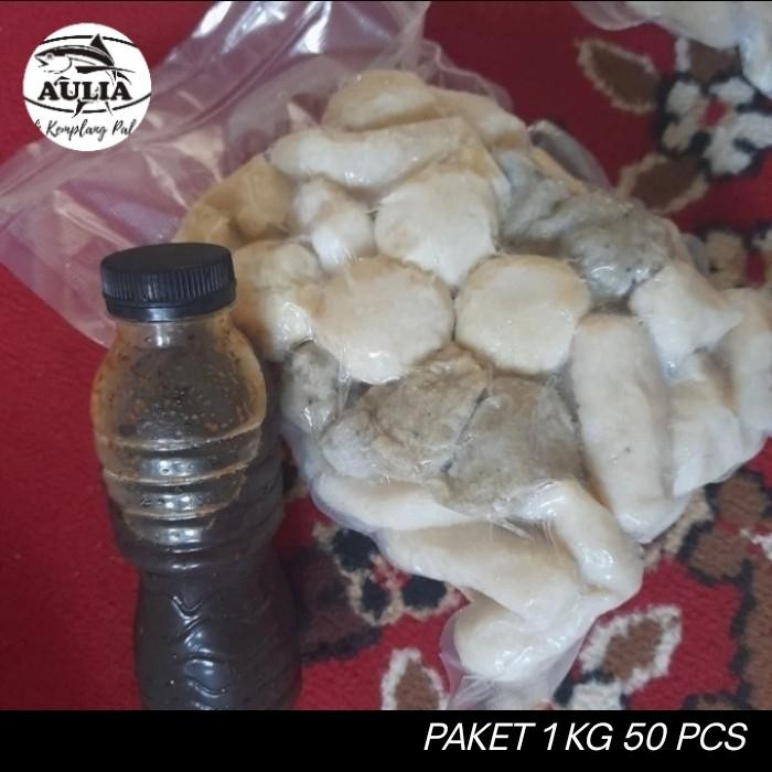 

pempek palembang Tenggiri asli 50 pcs 1kg - pempek aulia best seller