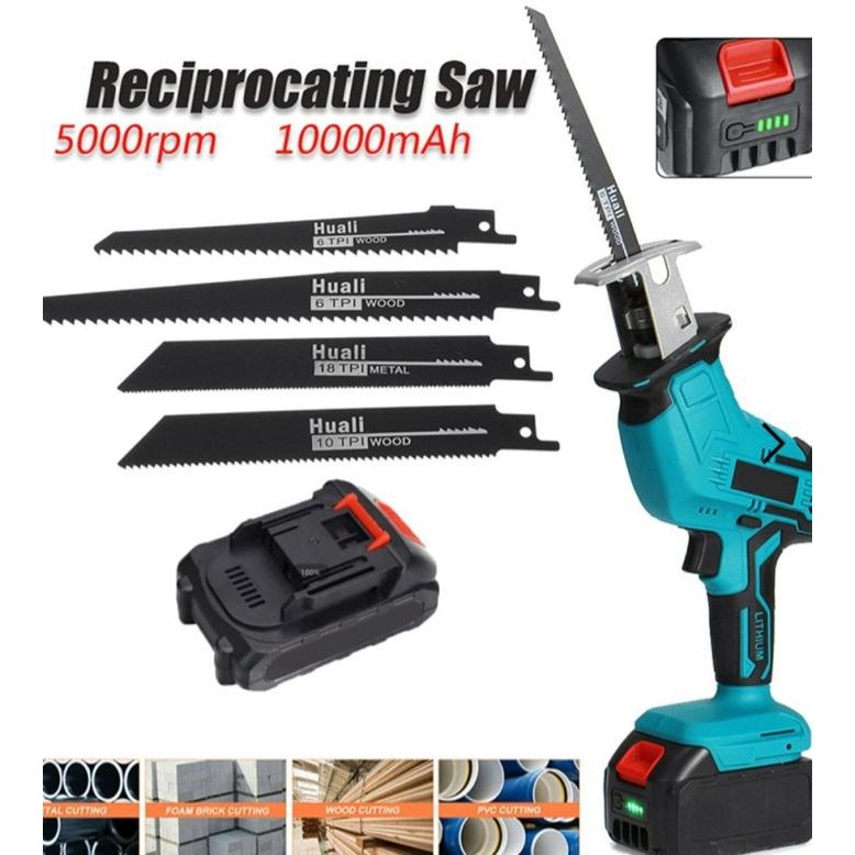 MESIN GERGAJI BATERAI SERBAGUNA X2000