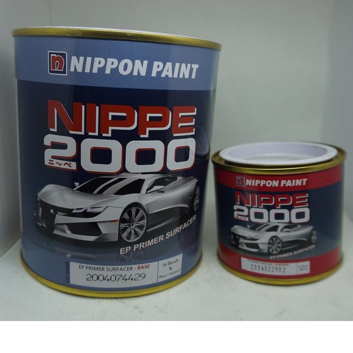 Nippe Epoxy Primer Surfacer / Cat Dasar Mobil Nippe 1 Kg