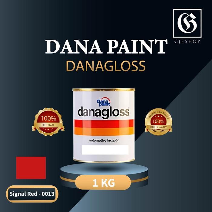 TERMURAH CAT DUCO NC DANAGLOSS SIGNAL RED 245-0013 1L