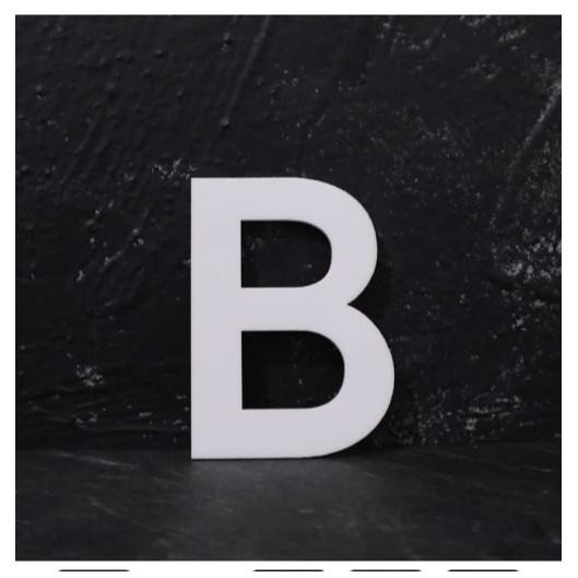 Angka Nomor Rumah Akrilik Huruf Akrilik Tinggi 17 cm