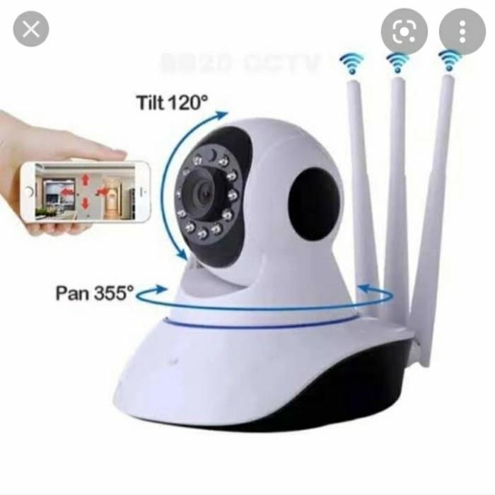 (Expert) Camera cctv 3 Antena WiFi wireless v380