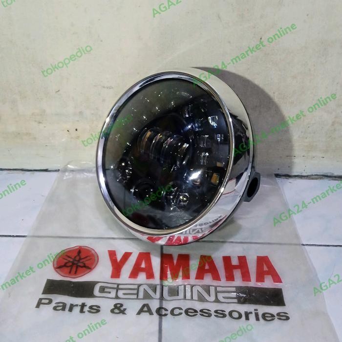 Headlamp Reflektor Lampu Daymaker Bulat Rx King New Peredam Vixion Old