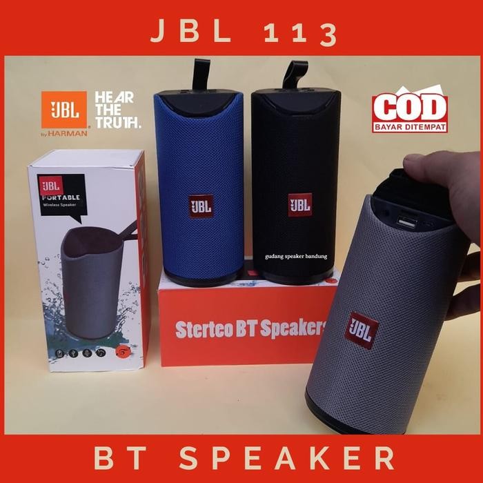 (Expert) Speaker Bluetooth JBL- Tg 113 T&G Memori Usb Aux JAMIN PUASSS Bass