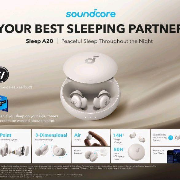ANKER SoundCore Sleep A20 - Wireless Bluetooth Earbuds - A6611