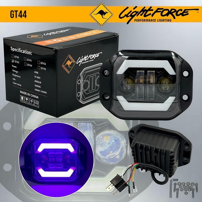 Lampu Depan Led Daymaker High Low Angel List + Batok Wr155 / Wr 155