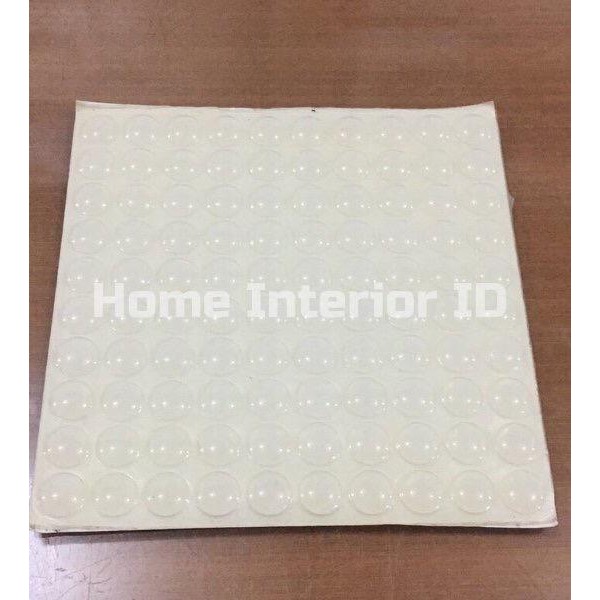 PENGGANJAL KACA MEJA 10 MM / BUMPER 10 MM / PIL KB - 1 LEMBAR ISI 100