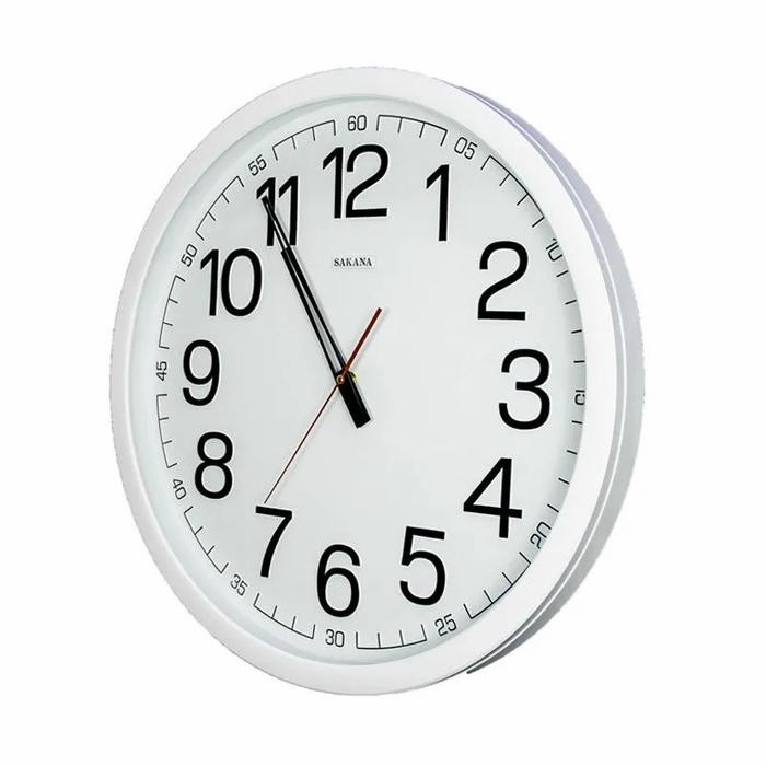 Jam Dinding Sakana Ukuran Sangat Besar 50cm Original