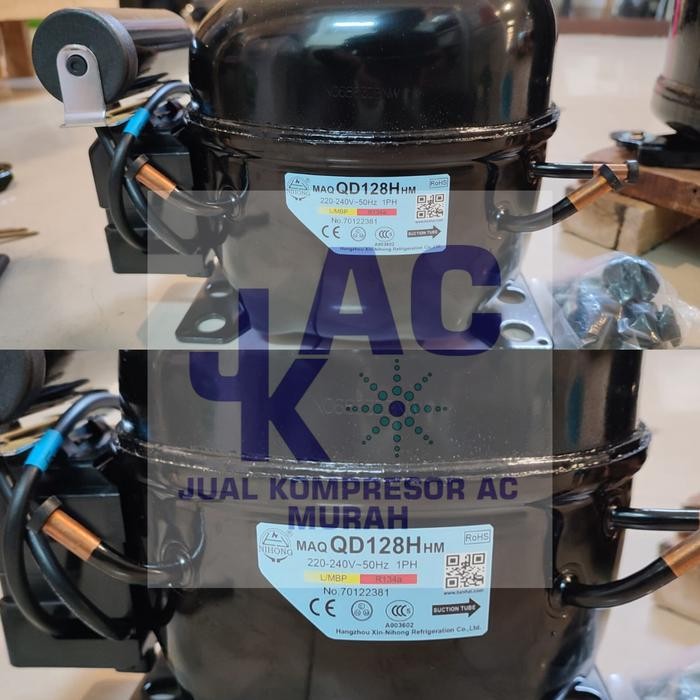 Ready Stock Kompresor Nihong Qd128H / Compressor Nihong Qd128H