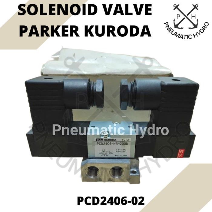 Gercep Selenoid Valve Pneumatic Parker Kuroda Pcd2406-02