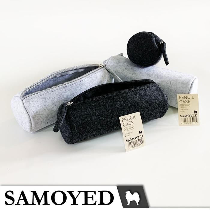 

FLASH SALE TEMPAT / KOTAK PENSIL / DOMPET / POUCH KAIN FELT SAMOYED PCCS-F01