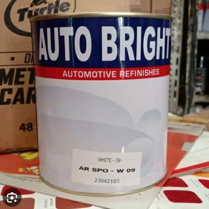 Cat Putih White W09 Cat Original Mobil Toyota Putih Kekuningan Pu 1kg