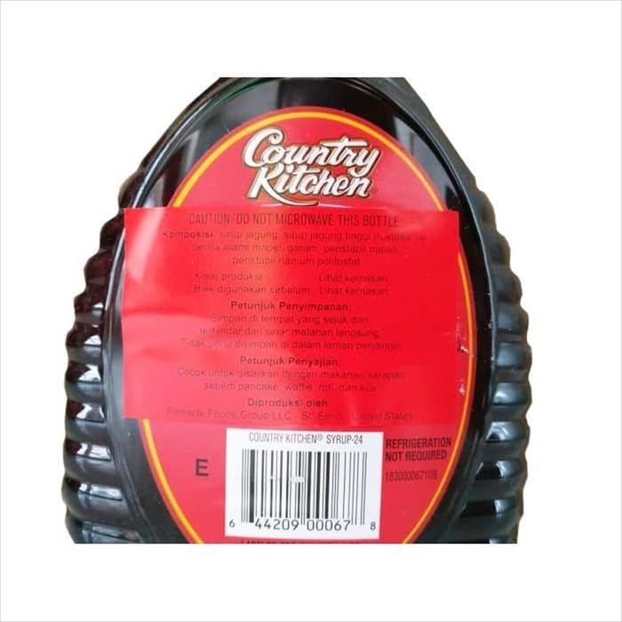 

Country Kitchen Maple Syrup Log Cabin 710 Gr Sirup Jagung / Corn Syrup Gratis Ongkir