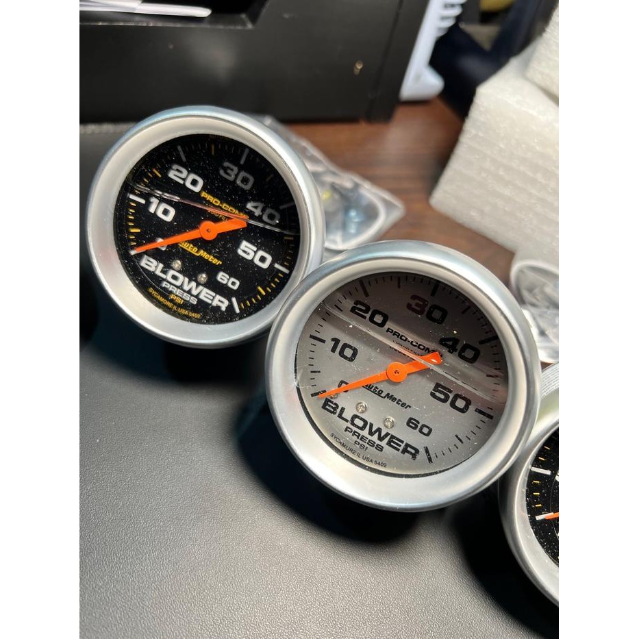 Autometer Boost Meter 35 Psi Boost Meter 60 Psi