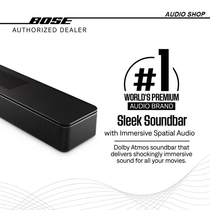 Soundbar 600 BOSE Smart Wireless Bluetooth Dolby ATMOS Soundbar 600
