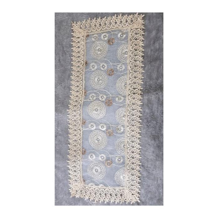 mit taplak meja ruang tamu Rajut