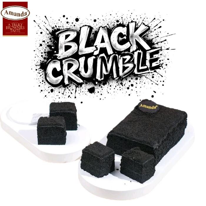 PREMIUM Amanda Black Brownies Crumble Brownies Kukus