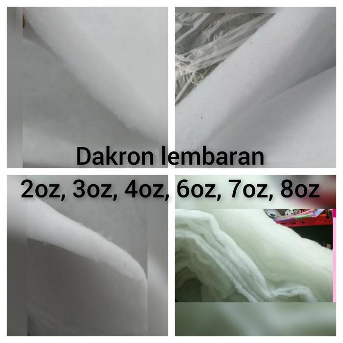 PREMIUM dacron dakron silikon lembaran grade A/dakron lembaran semua ukuran