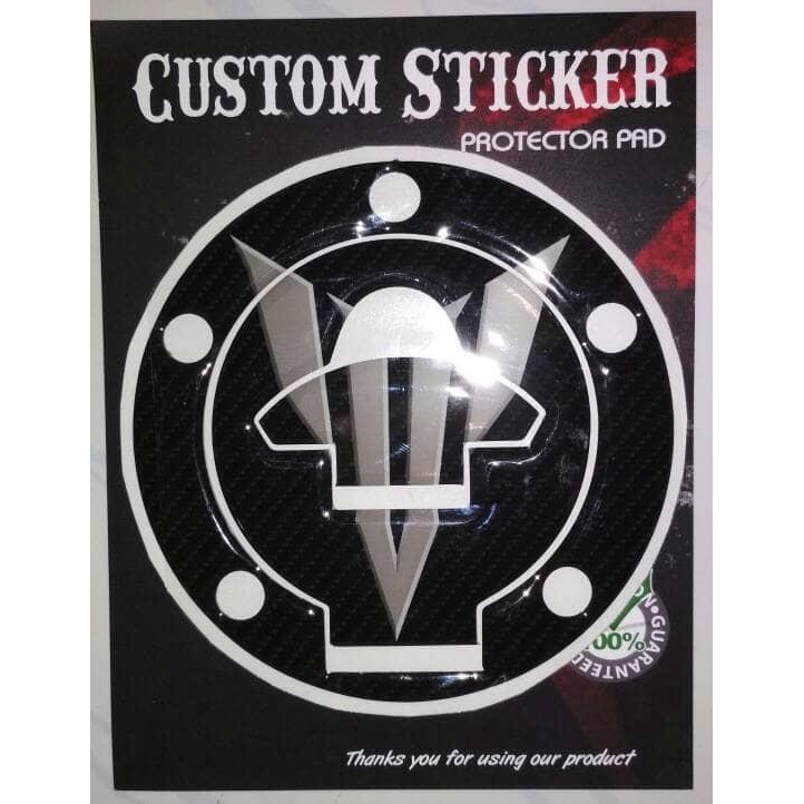 PREMIUM Stiker Tutup Tangki Yamaha MT25 Timbul