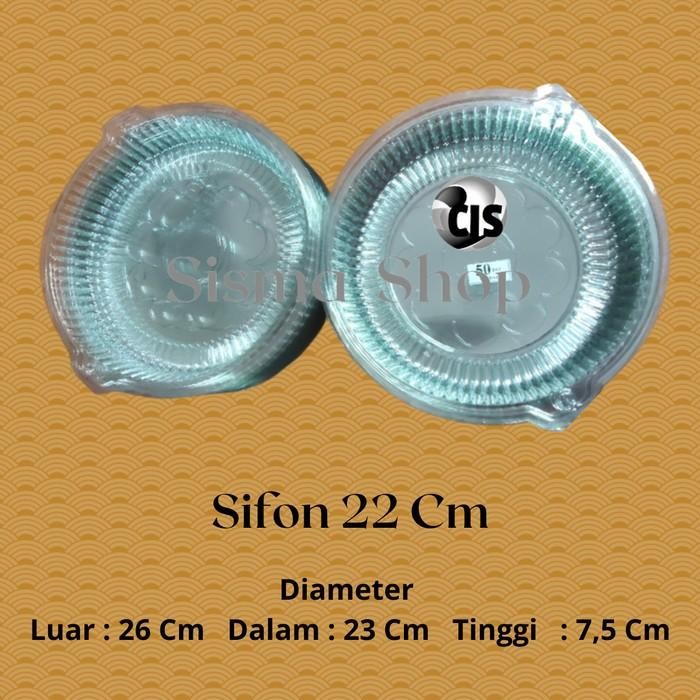 (Expert) Mika Bolu Bulat / Mika Sifon / Mika Cake Tray / Mika Chiffon 22 Cm