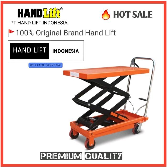 Table Lift 1 Ton - Table Lift 1000 Kg - Scissor Lift Table 1 Ton - Merk Hand lift - Kapasitas 1 ton