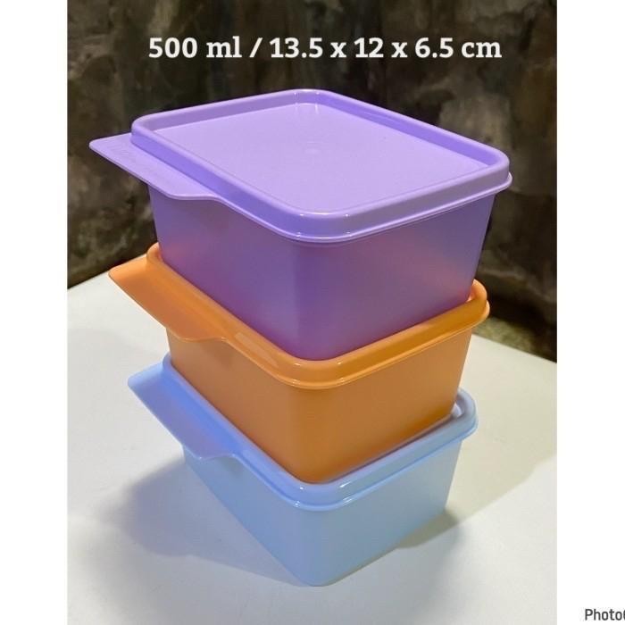 MARI MILIKI- TEMPAT MAKAN, SNACK, TUPPERWARE MINI SQUARE AWAY