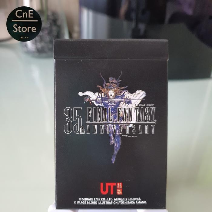 Kartu Uniqlo Final Fantasy 35th Anniversary Playing Cards MISB