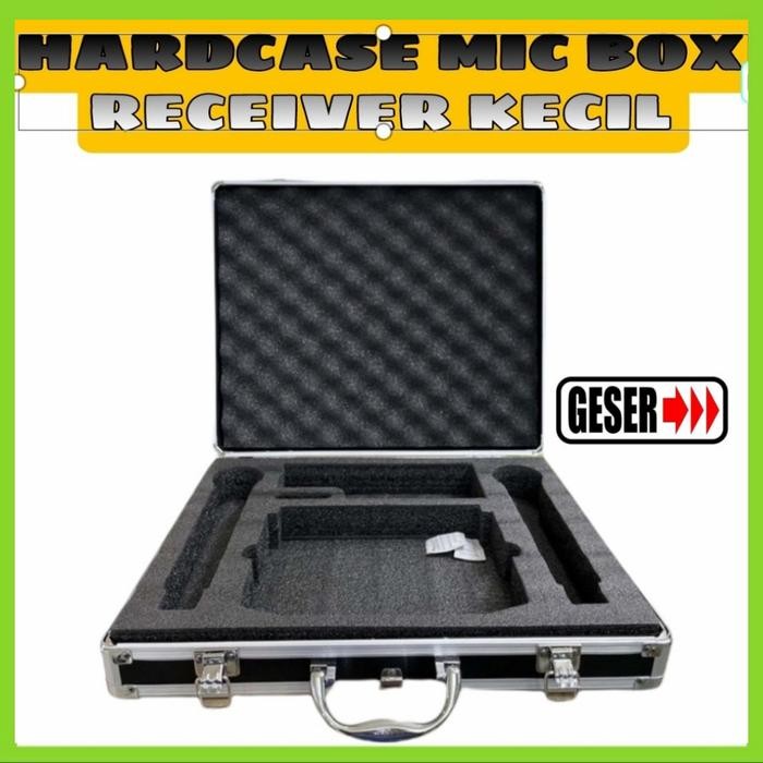 Ready Stock Hardcase Mic Box Koper Mic Box Reciver Mic Kecil - Harga Grosir...