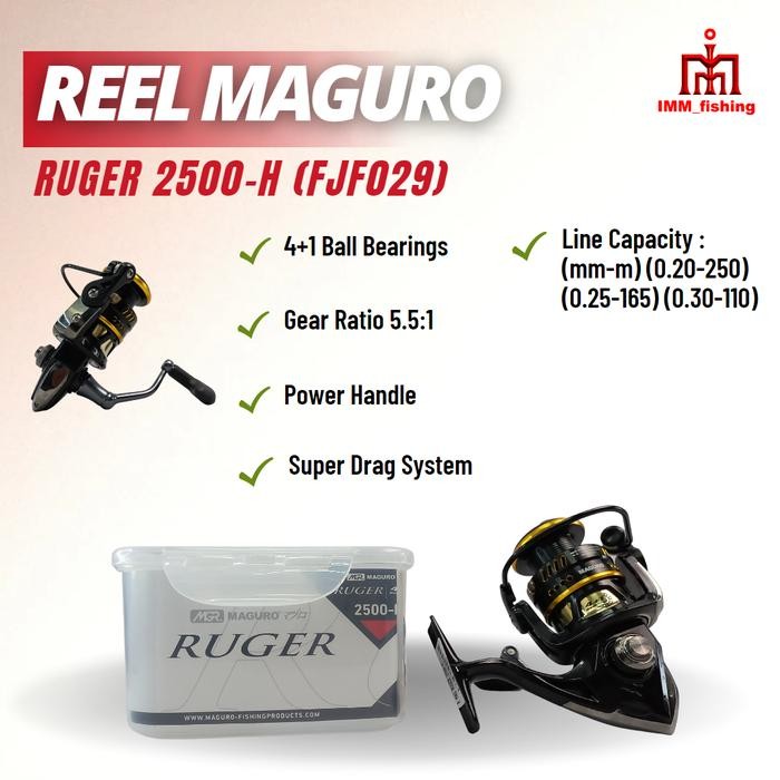 Reel Maguro Ruger 3000