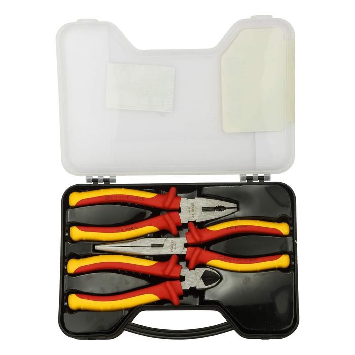 VDE ELECTRIC PLIERS SET / TANG POTONG KOMBINASI LISTRIK 3 PCS STANLEY 84-011-22