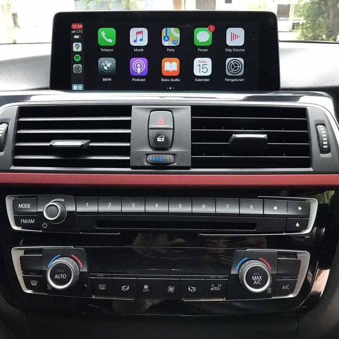 Terlaris Bmw F10, F30, F15, F25 Apple Carplay + Reverse Camera