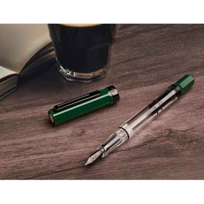 

TWSBI ECO Irish Green with Onyx Fountain Pen TWSBI