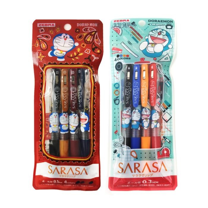 

Zebra Sarasa Doraemon Vintage 0.3mm 0.5mm Gel Ink Pen Limited Edition