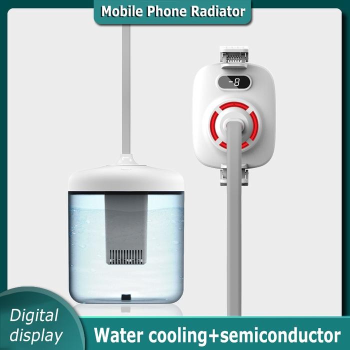 

Mobile Phone Water-Cooled Radiator Silent Magnetic Suction Game Live Broadcast Liquid Cooler Heat