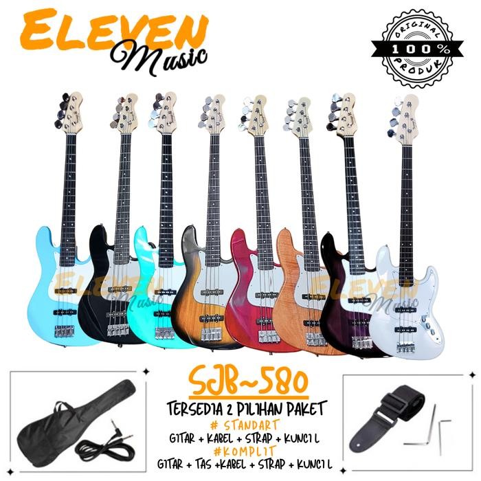 Stinger SJB580 Elektrik Gitar Bass Model Jazz Bass 4 String