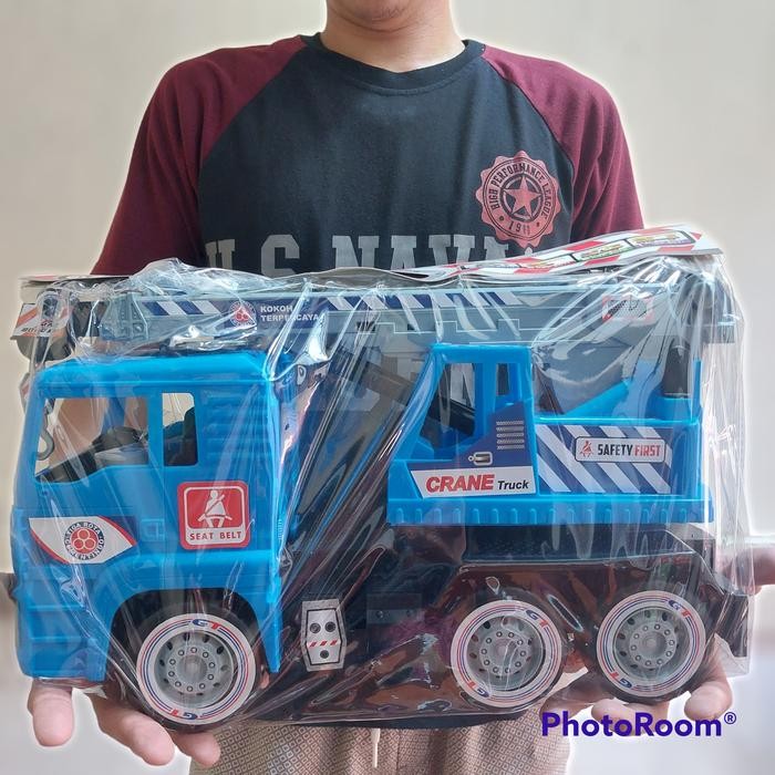 MAINAN ANAK TRUK CRANE / TRUK KONSTRUKSI