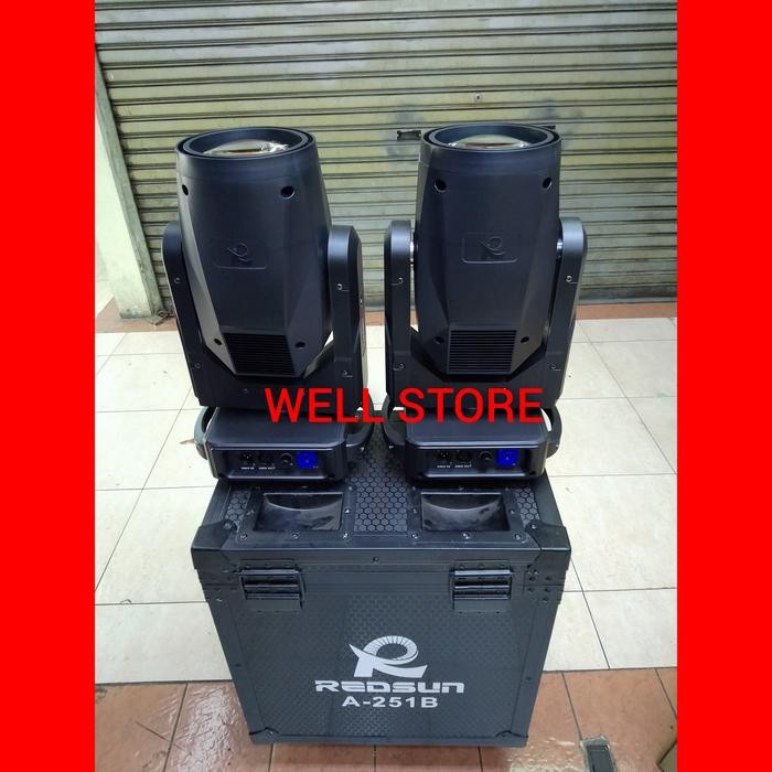 MOVING HEAD BEAM 251B REDSUN - BEAM 250W REDSUN ORIGINAL