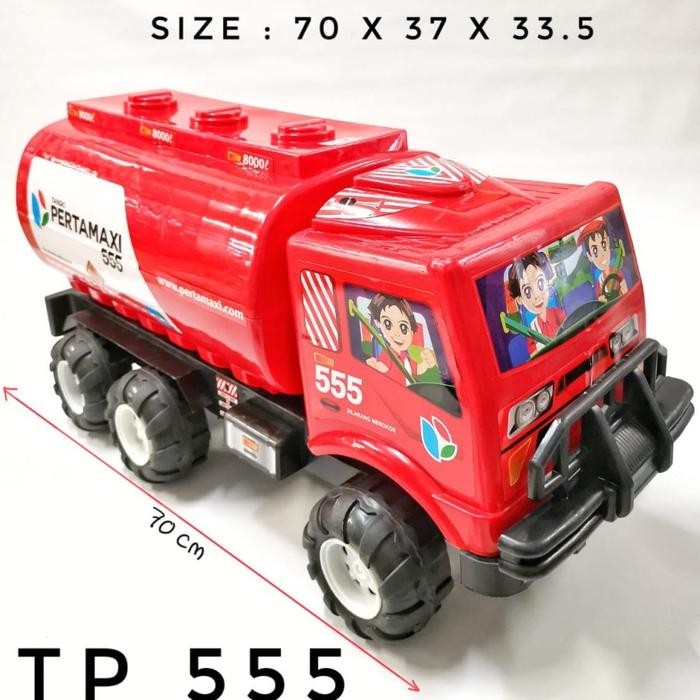 SG TOYS TP555 MAINAN MOBIL DORONG TRUK TANGKI BBM PERTAMINA PERTAMAXI