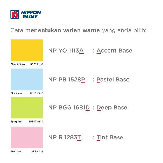 NIPPON VINILEX (TINTING) -5KG- CAT TEMBOK NIPPON PAINT