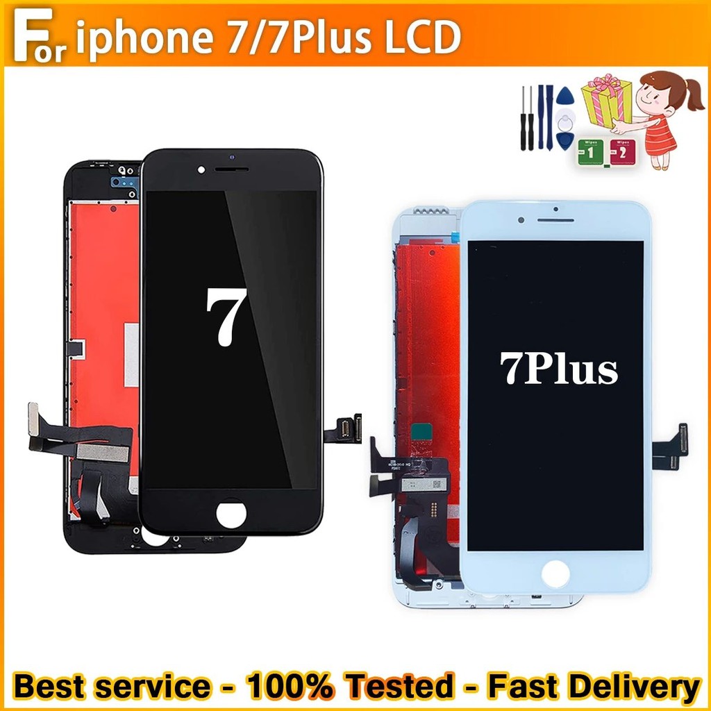 Aaa+ For Iphone 7 /7Plus Lcd Display With Touch Screen Sensor Panel Assembly Replacement For Iphone
