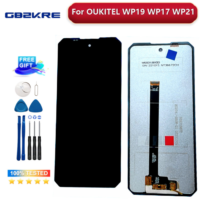 New Original For Oukitel Wp19 Wp17 Wp21 Wp27 Lcd Display+Touch Screen Sensor Replacement For Oukitel
