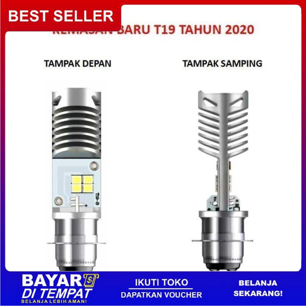 FREE ONGKIR LAMPU DEPAN LED HONDA KARISMA ORIGINAL OSRAM AC/DC BISA COD