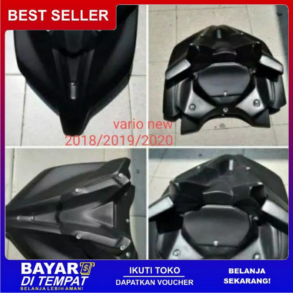 FREE ONGKIR TAMENG KEDOK VARIO NEW 125/150 LED 2018/2019/2020 TANPA WINDSHILD BISA COD
