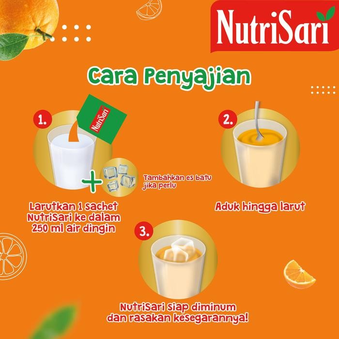 

Nutrisari Orange Tea (40 Sch) Teh Krampul Alami Tinggi Vitamin C Vitamin D