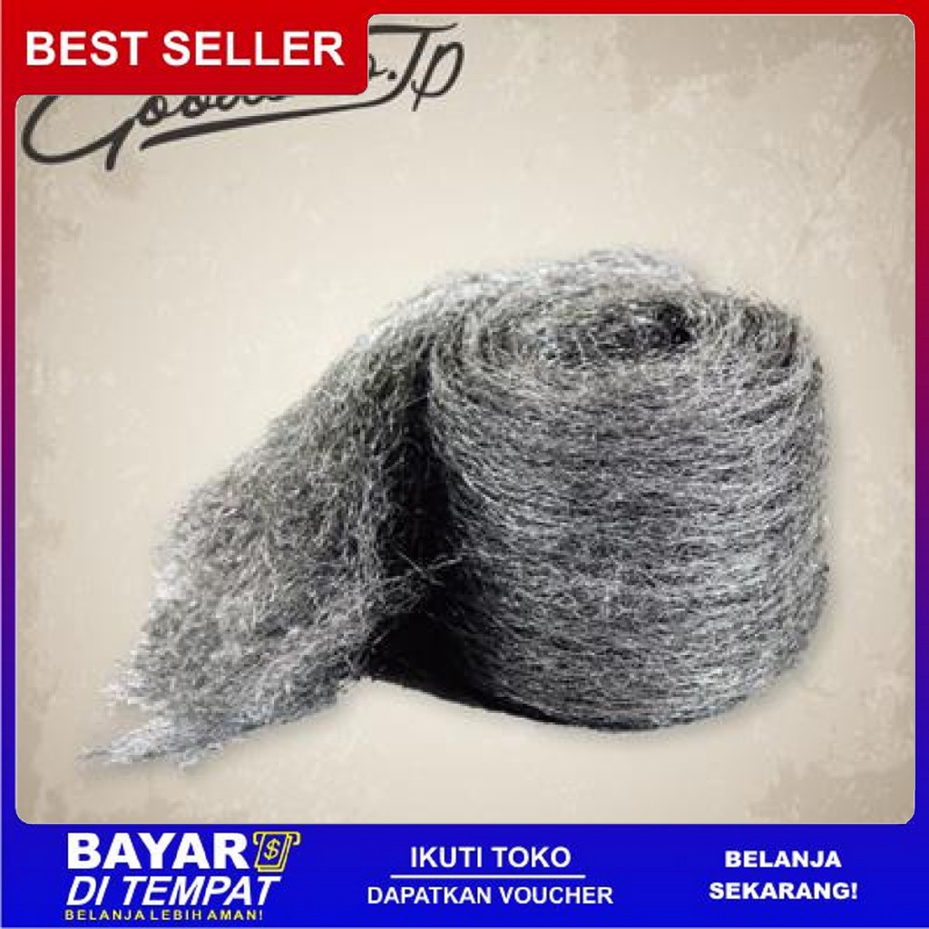 FREE ONGKIR STAINLESS STEEL WOOL UNTUK KNALPOT GOODS BISA COD