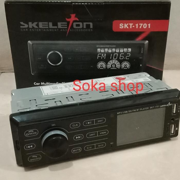 Tape Mobil Skeleton Skt-1701 Usb-Sd-Fm-Mp3-Mp4-Bluetooth